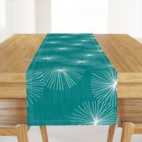 Dandelions M+M Teal by Friztin