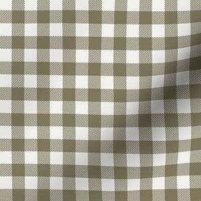 aloe check fabric - sfx0620 - 1/2" squares - check fabric, neutral plaid, plaid fabric, buffalo plaid 