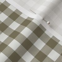 aloe check fabric - sfx0620 - 1/2" squares - check fabric, neutral plaid, plaid fabric, buffalo plaid 