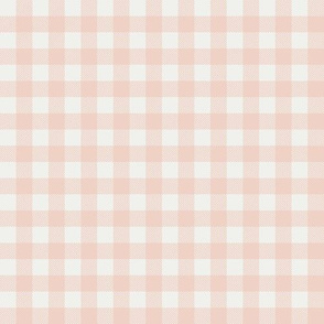 blush check fabric-  sfx1404- 1/2" squares - check fabric, neutral plaid, plaid fabric, buffalo plaid 