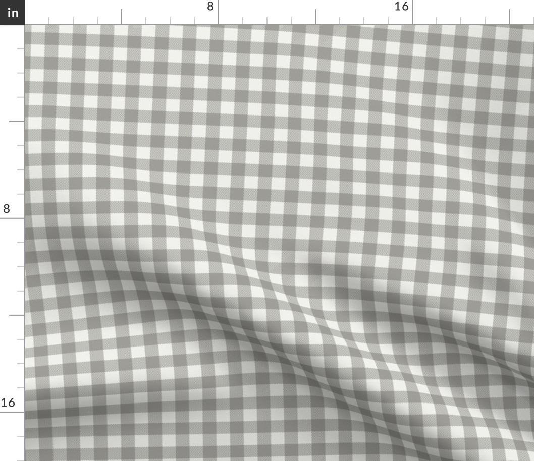 fog check fabric - sfx5803- 1/2" squares - check fabric, neutral plaid, plaid fabric, buffalo plaid 