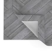 Light Grey Herringbone Wood Panels