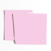 JP13 - Small -  Pink Cotton Candy Checkerboard of Quarter Inch Squares