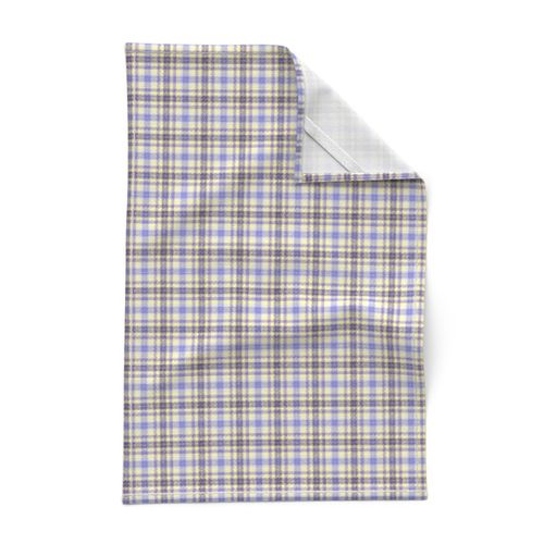 JP20 - Lemon and Violet Jagged Plaid