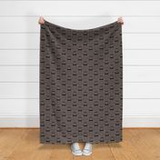 Doggie Damask (Brown)