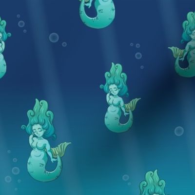 Undersea Mermaid - Small