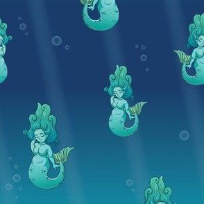 Undersea Mermaid - Small