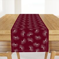 Pine toss for Elegant Holiday (berry red)