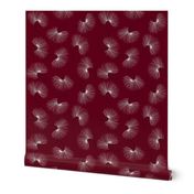 Pine toss for Elegant Holiday (berry red)