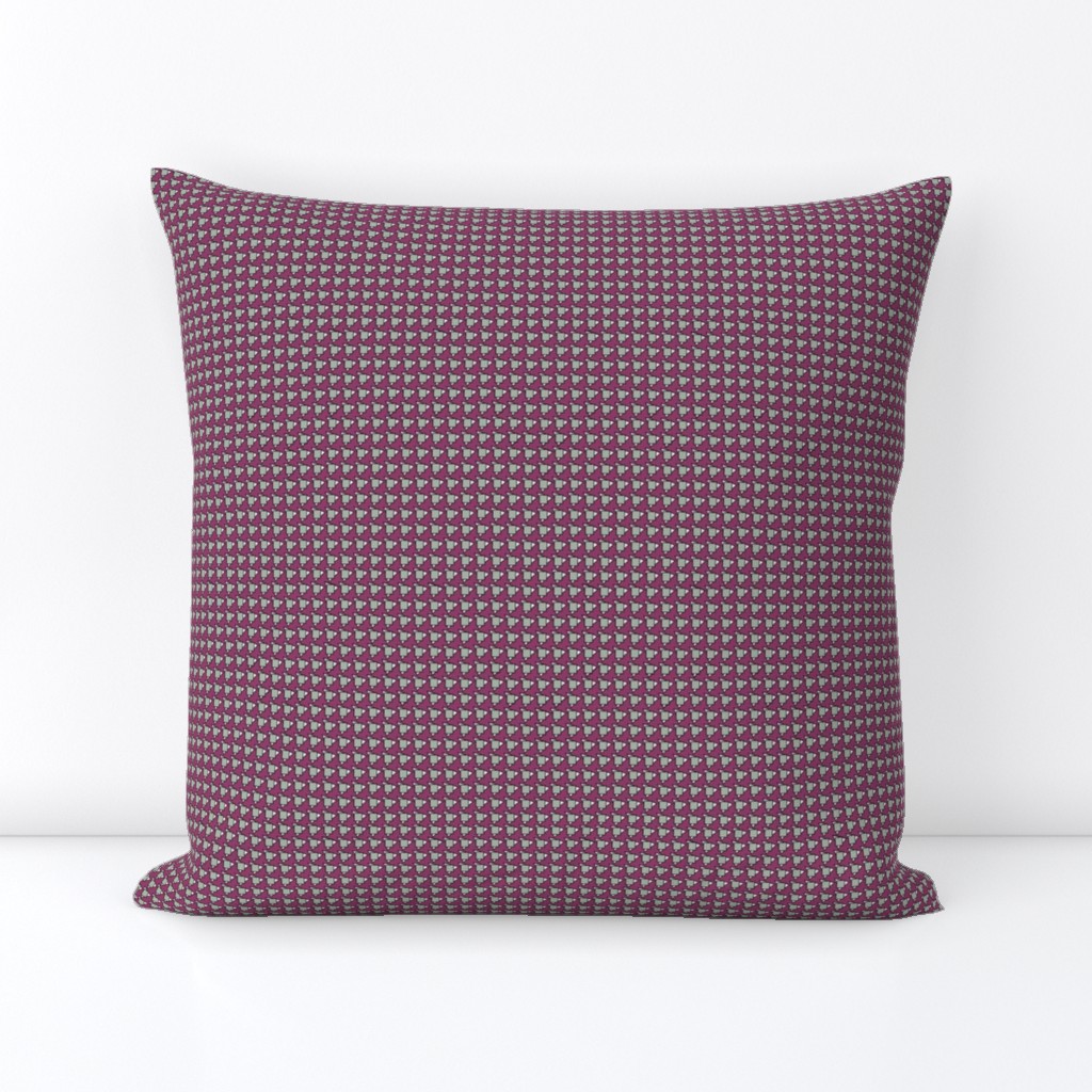 Mod houndstooth sage purple