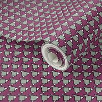 Mod houndstooth sage purple