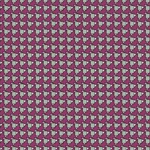 Mod houndstooth sage purple