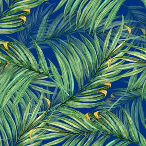 King Pineapple Leaves blue