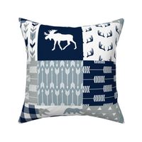 Woodland Wholecloth (moose, deer, and bear)  - plaid