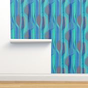 midcentury plateau-aqua blue