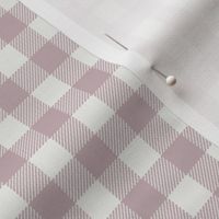 lilac check fabric - sfx1905- 1/2" squares - check fabric, neutral plaid, plaid fabric, buffalo plaid 