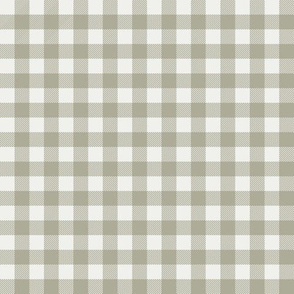 sage check fabric - sfx0110 - 1/2" squares - check fabric, neutral plaid, plaid fabric, buffalo plaid 