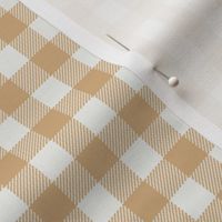 wheat check fabric - sfx1225 - 1/2" squares - check fabric, neutral plaid, plaid fabric, buffalo plaid 