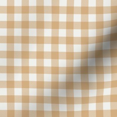 wheat check fabric - sfx1225 - 1/2" squares - check fabric, neutral plaid, plaid fabric, buffalo plaid 