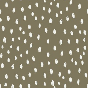 aloe dots fabric - sfx0620 - dots fabric, neutral fabric, baby fabric, nursery fabric, cute baby fabric 