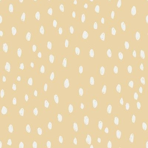 chamomile dots fabric - sfx0916 - dots fabric, neutral fabric, baby fabric, nursery fabric, cute baby fabric 