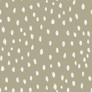 eucalyptus dots fabric - sfx0513 - dots fabric, neutral fabric, baby fabric, nursery fabric, cute baby fabric 
