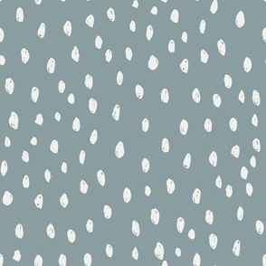 slate dots fabric - sfx4408 - dots fabric, neutral fabric, baby fabric, nursery fabric, cute baby fabric 
