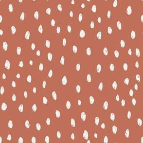 apricot dots fabric - sfx1436 - dots fabric, neutral fabric, baby fabric, nursery fabric, cute baby fabric 