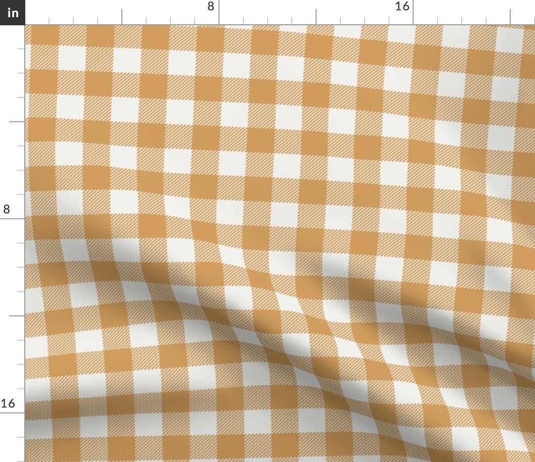 oak leaf check fabric - sfx1144 - 1" squares - check fabric, neutral plaid, plaid fabric, buffalo plaid 