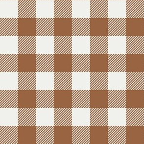 sierra check fabric - sfx1340 - 1" squares - check fabric, neutral plaid, plaid fabric, buffalo plaid 