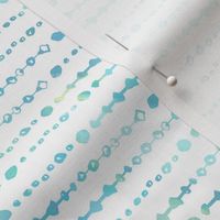 Light Blue Watercolor Beads | Small