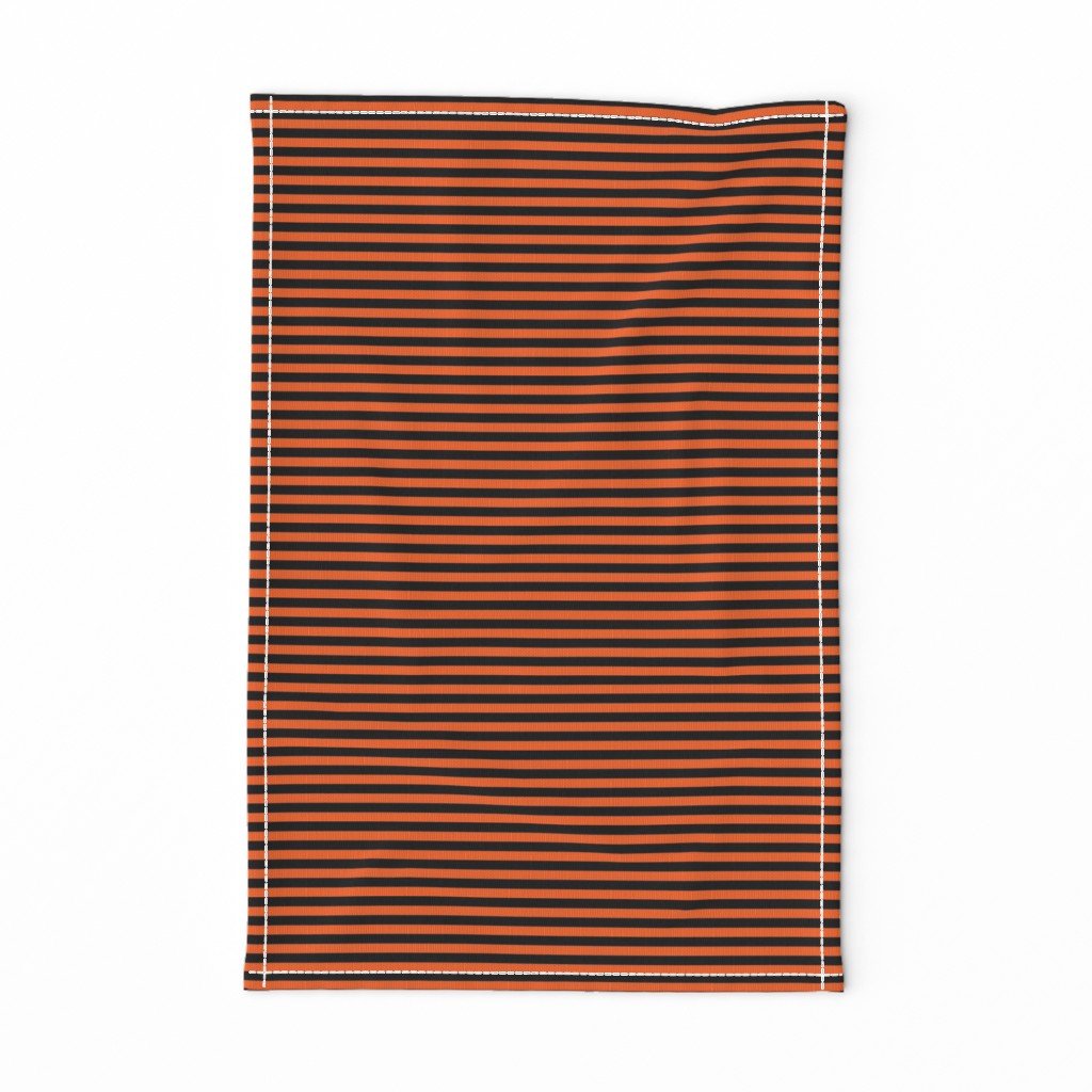 Halloween Stripes - Orange and Black - small