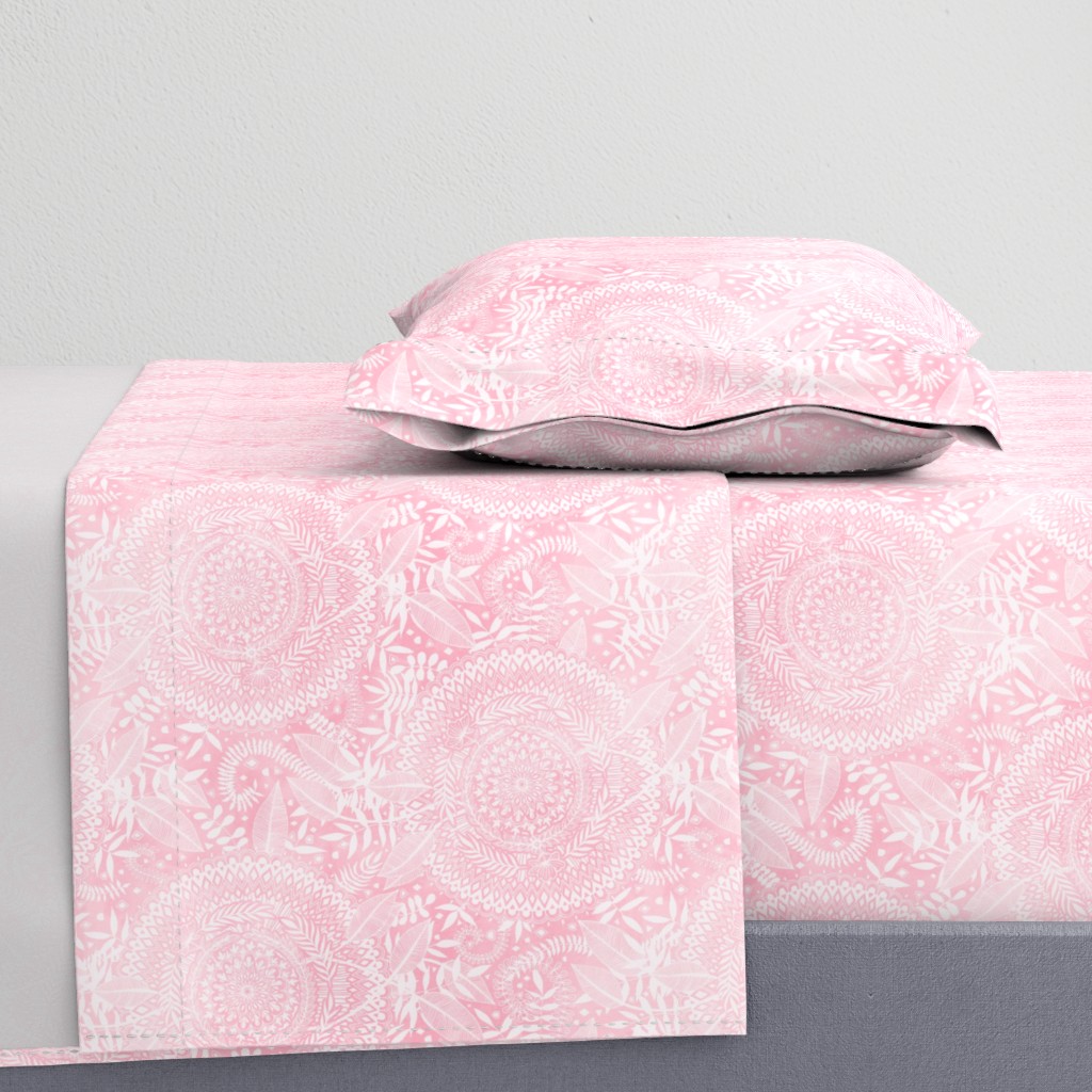 Medallion Pattern in Blush Pink