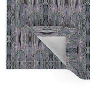 BFM17 - Butterfly Marble Brocade in Grey - Green - Mauve