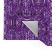 BFM30 - Butterfly Marble Brocade in Violet with Aqua and Blue Accents