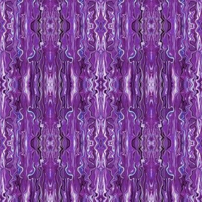 BFM30 - Butterfly Marble Brocade in Violet with Aqua and Blue Accents