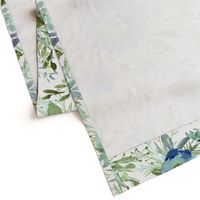 36" Blue Meadow Florals - Blue