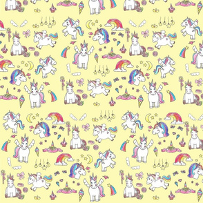 Natalia's Unicorns Yellow