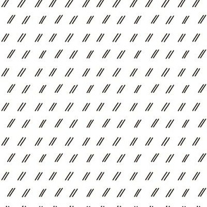 Abstract geometric design dash and hyphen print pattern