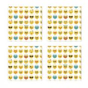 Cute Emojis - Smiley, Eye Roll, Winking Emoticons