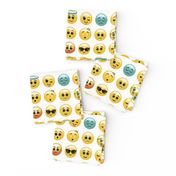 Cute Emojis - Smiley, Eye Roll, Winking Emoticons