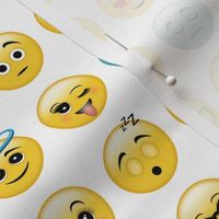 Cute Emojis - Smiley, Eye Roll, Winking Emoticons