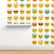 Cute Emojis - Smiley, Eye Roll, Winking Emoticons