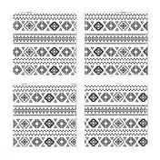 kilim black n white