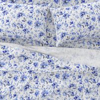Lovely floral blue and white