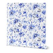 Lovely floral blue and white