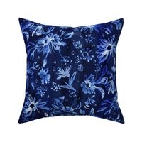 Lovely floral navyblue