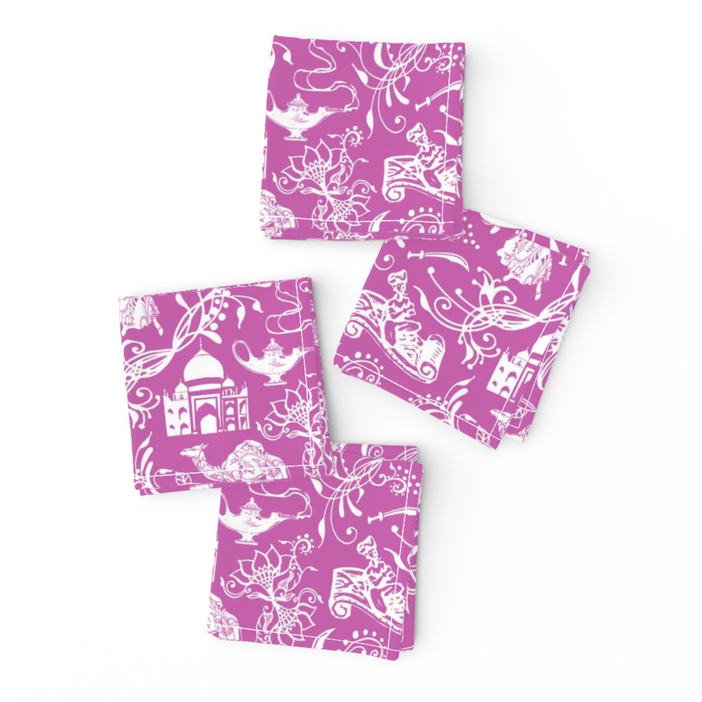 Arabian Nights on Fuchsia // Large-Size