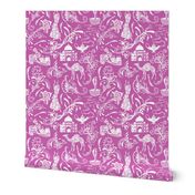 Arabian Nights on Fuchsia // Large-Size