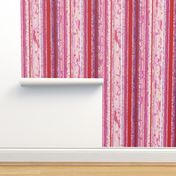 Modern Retro: Fuzzy Wuzzy Stripes Vertical